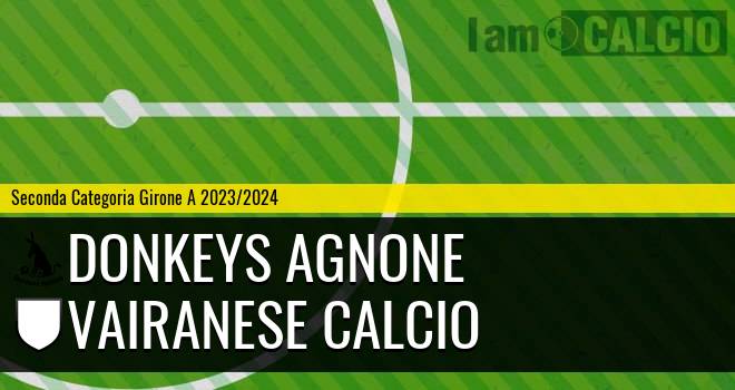 Donkeys Agnone - Vairanese Calcio