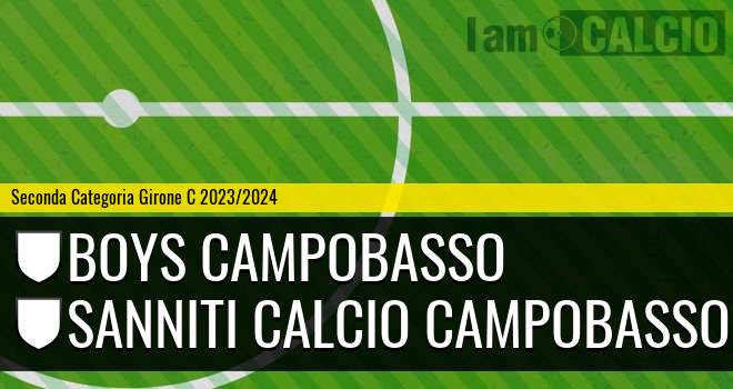 Boys Campobasso - Sanniti Calcio Campobasso