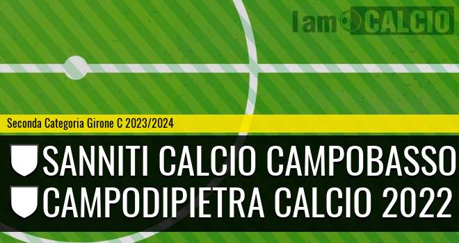 Sanniti Calcio Campobasso - Campodipietra Calcio 2022