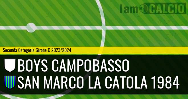 Boys Campobasso - San Marco la Catola 1984