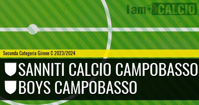 Sanniti Calcio Campobasso - Boys Campobasso