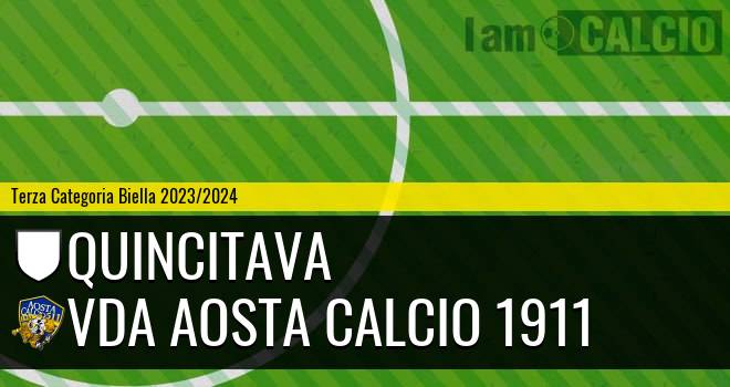 Quincitava - Vda Aosta Calcio 1911