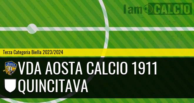 Vda Aosta Calcio 1911 - Quincitava