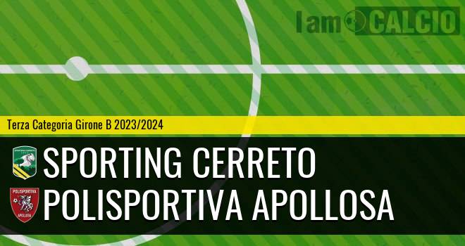 Sporting Cerreto - Sporting Apollosa 1981