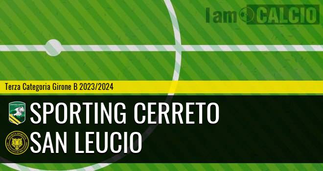 Sporting Cerreto - San Leucio