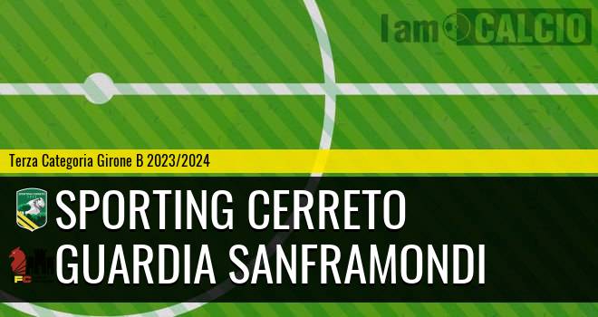 Sporting Cerreto - F.C. Guardia Sanframondi