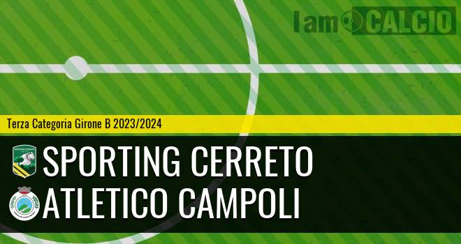 Sporting Cerreto - Atletico Campoli