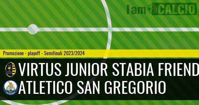 Virtus Junior Stabia Friends - Atletico San Gregorio