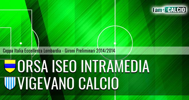 Orsa Iseo Intramedia - Vigevano Calcio