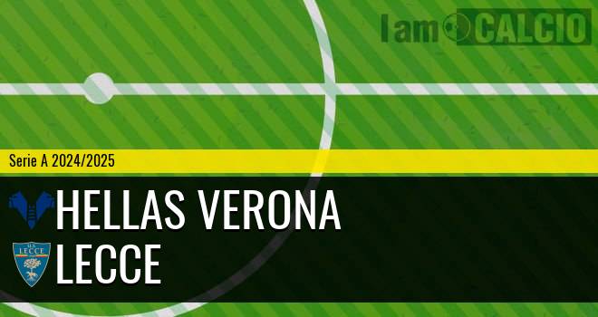 Hellas Verona - Lecce