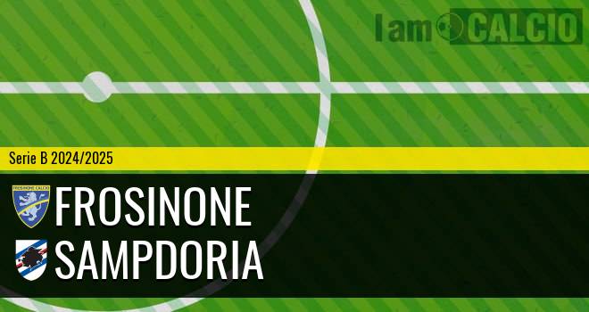 Frosinone - Sampdoria