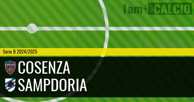 Cosenza - Sampdoria