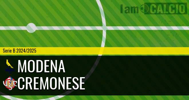 Modena - Cremonese