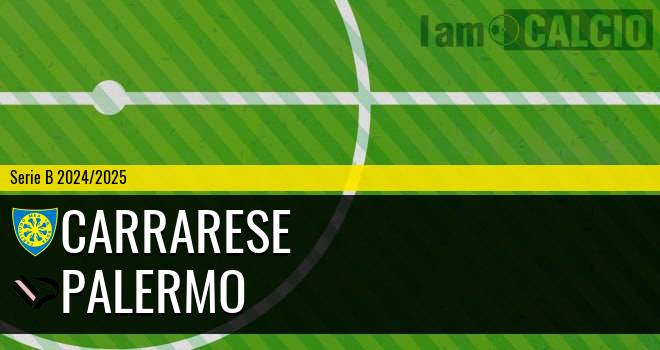 Carrarese - Palermo