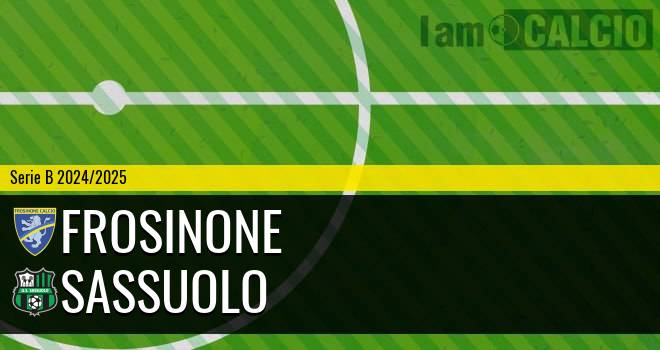 Frosinone - Sassuolo