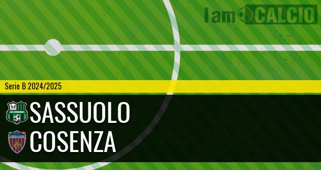 Sassuolo - Cosenza