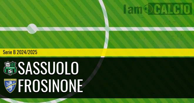 Sassuolo - Frosinone