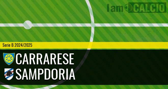 Carrarese - Sampdoria