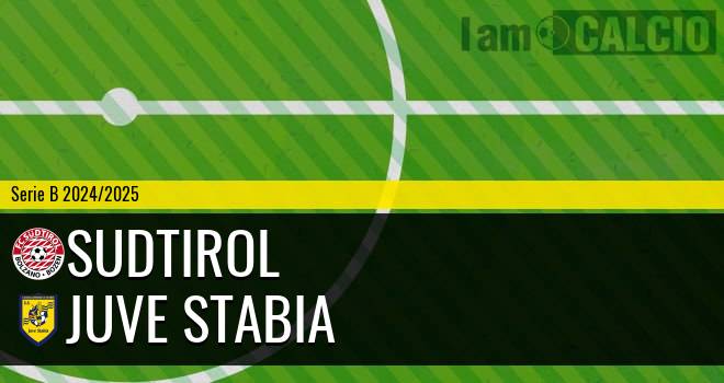 Sudtirol - Juve Stabia