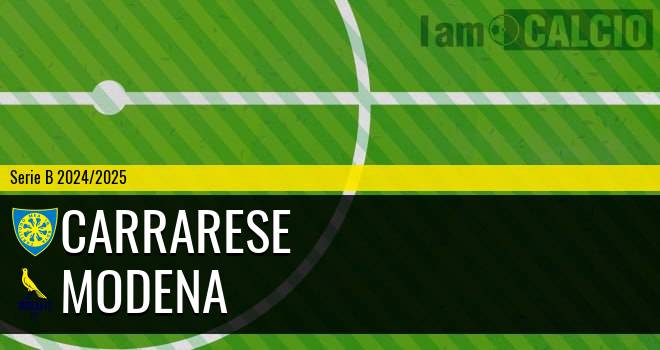 Carrarese - Modena