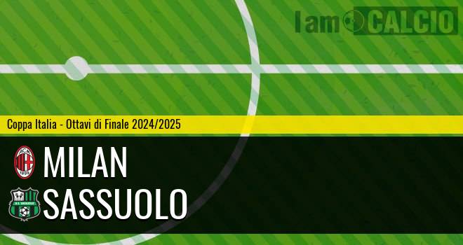 Milan - Sassuolo