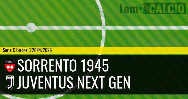 Sorrento 1945 - Juventus Next Gen