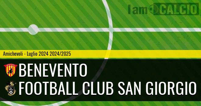 Benevento - Football Club San Giorgio