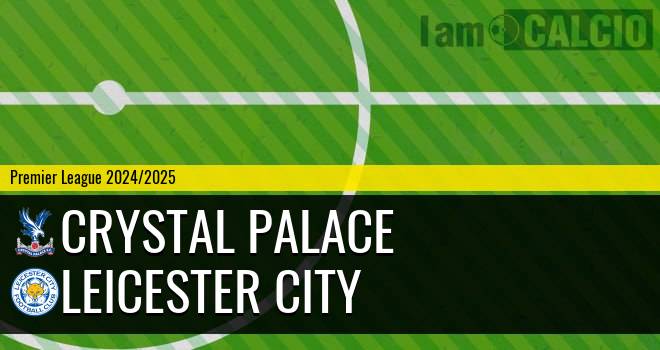 Crystal Palace - Leicester City