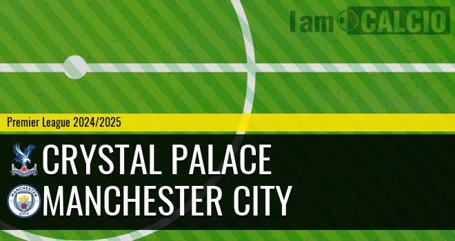 Crystal Palace - Manchester City