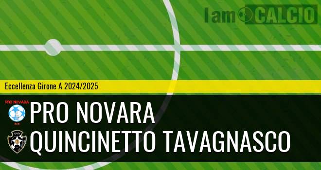 Pro Novara - Quincinetto Tavagnasco