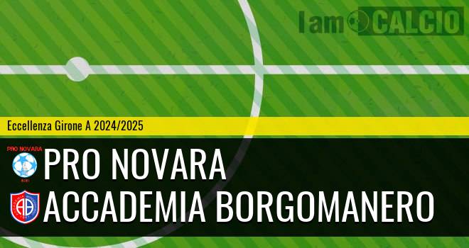 Pro Novara - Accademia Borgomanero