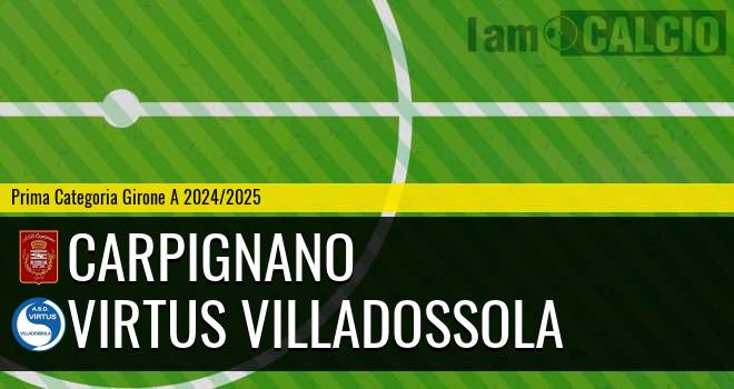 Carpignano - Virtus Villadossola