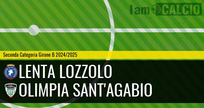 Lenta Lozzolo - Olimpia Sant'Agabio