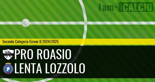 Pro Roasio - Lenta Lozzolo