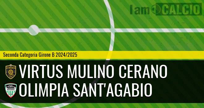 Virtus Mulino Cerano - Olimpia Sant'Agabio