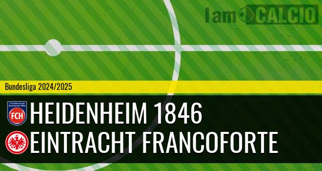 Heidenheim 1846 - Eintracht Francoforte