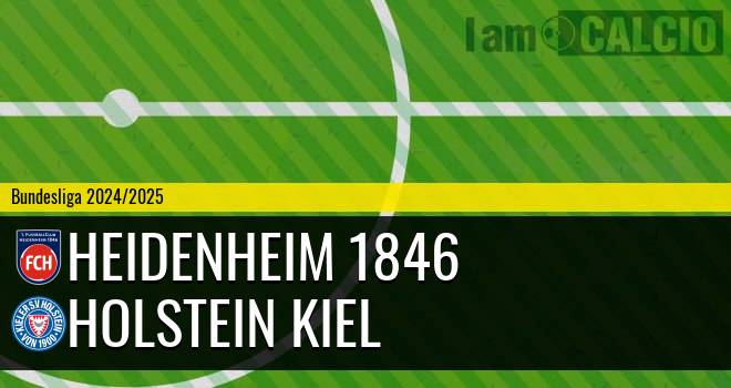 Heidenheim 1846 - Holstein Kiel