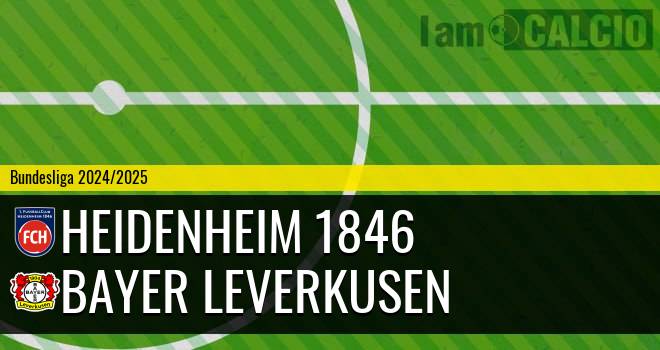 Heidenheim 1846 - Bayer Leverkusen