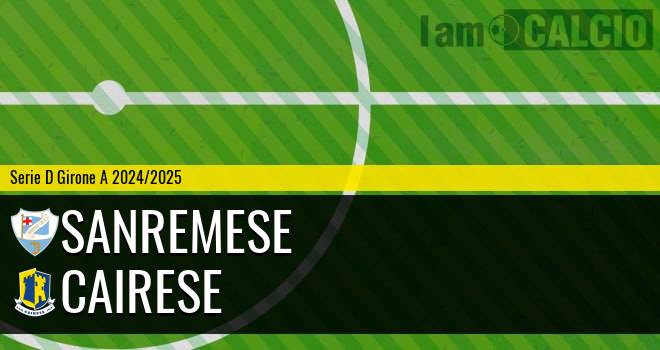 Sanremese - Cairese