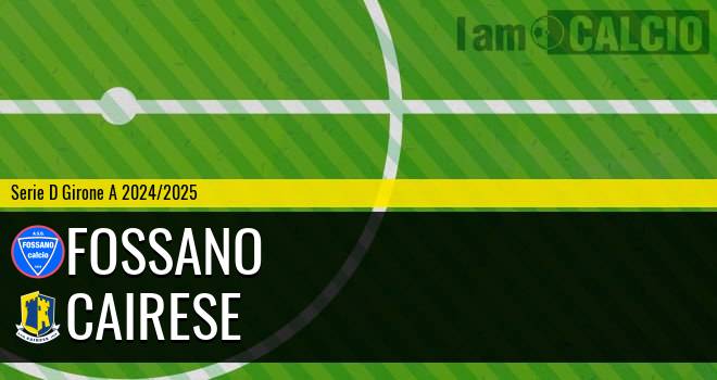 Fossano - Cairese