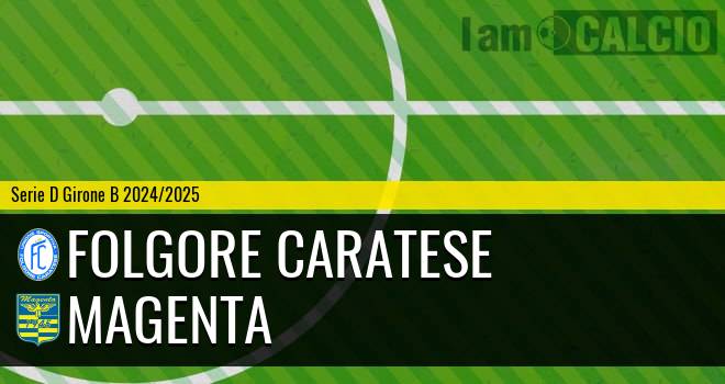 Folgore Caratese - Magenta