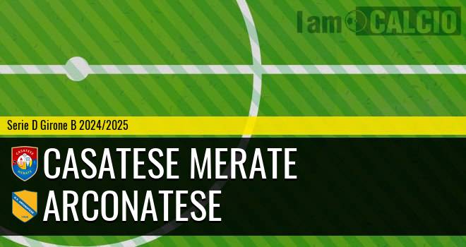 Casatese Merate - Arconatese