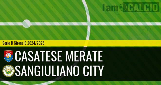 Casatese Merate - Sangiuliano City