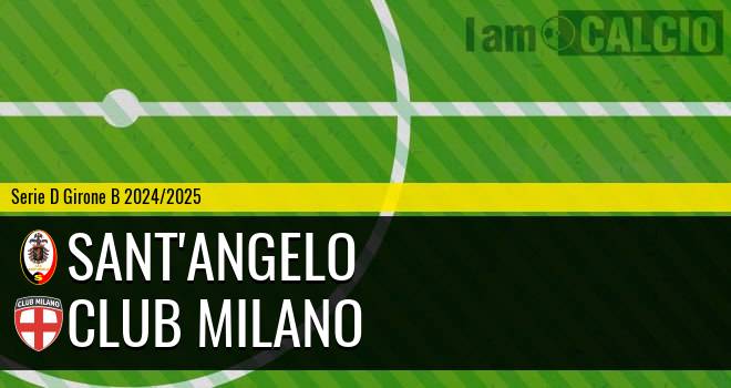 Sant'Angelo - Club Milano