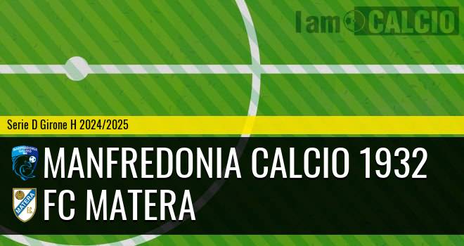 Manfredonia Calcio 1932 - FC Matera