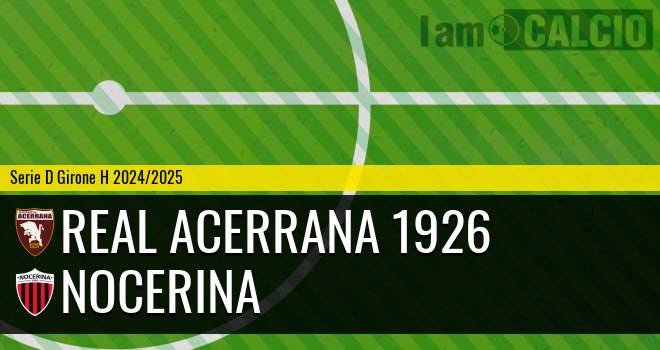 Real Acerrana 1926 - Nocerina