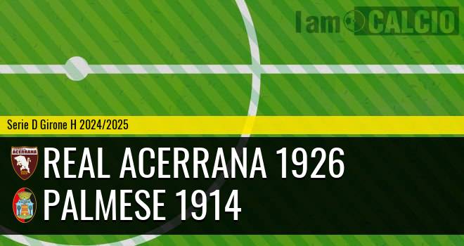 Real Acerrana 1926 - Palmese 1914