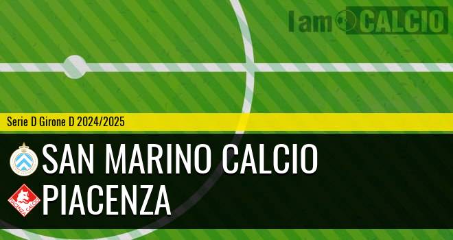 San Marino Calcio - Piacenza