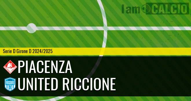 Piacenza - United Riccione