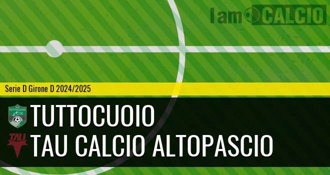 Tuttocuoio - Tau Calcio Altopascio